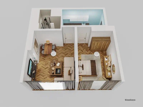 Prodaný byt 2+kk 58 m²