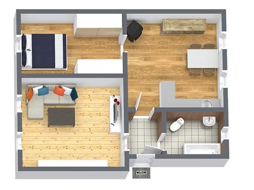 Prodej bytu 2+1 55 m²