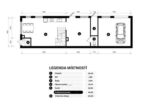 Prodej chalupy 93 m², pozemek 793 m²