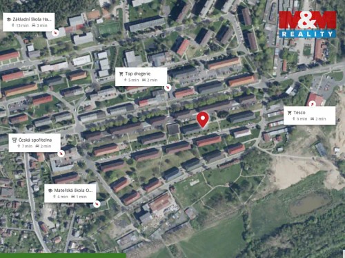 Prodaný byt 2+1 61 m²