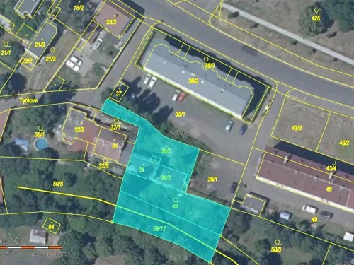 Prodej stavebního pozemku 1223 m²