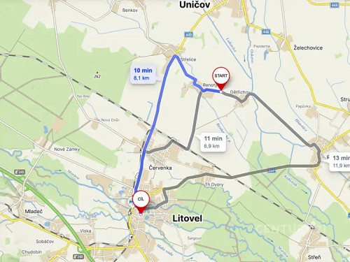 Prodej stavebního pozemku 1048 m²