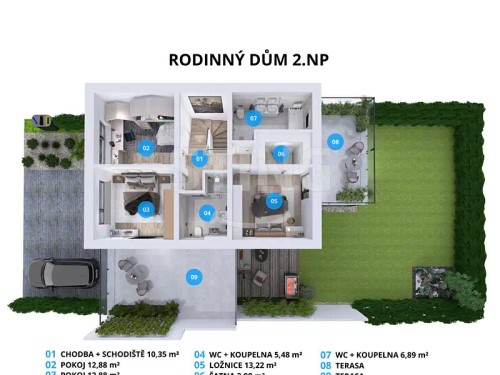 Prodej domu 200 m², pozemek 296 m²