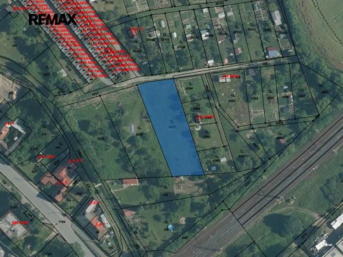 Prodej stavebního pozemku 1607 m²