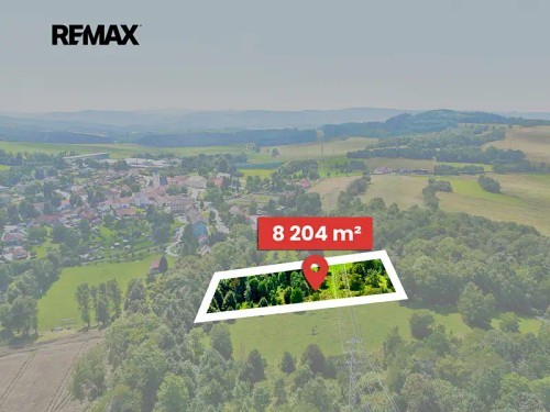 Prodej stavebního pozemku 8204 m²