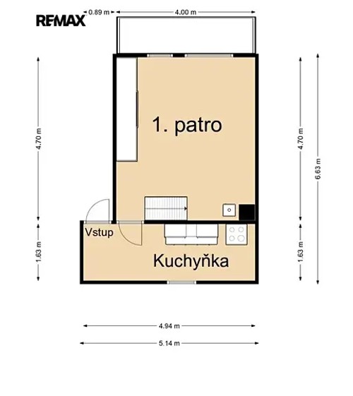 Prodej chaty 43 m², pozemek 599 m²