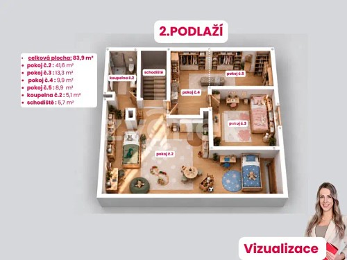 Prodej domu 166 m², pozemek 455 m²