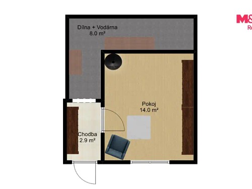 Prodej chaty 83 m², pozemek 451 m²