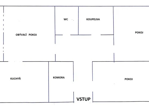 Prodaný  byt 3+1 77 m²