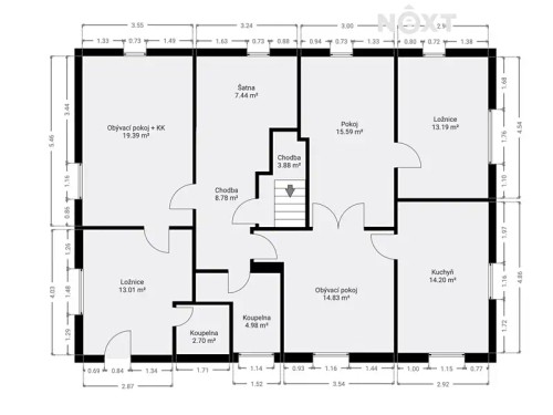 Prodej domu 227 m², pozemek 805 m²