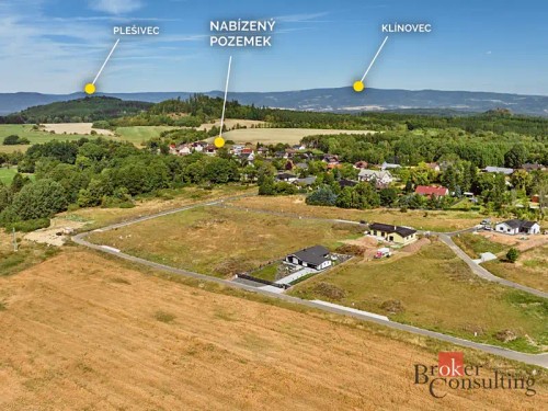 Prodej stavebního pozemku 1177 m²