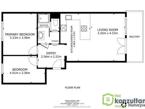 Prodej bytu 2+kk 60 m²