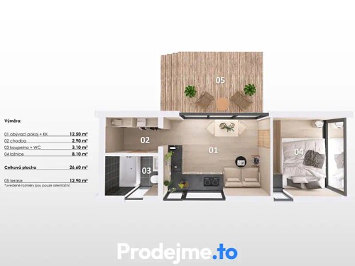 Prodej chaty 27 m², pozemek 737 m²