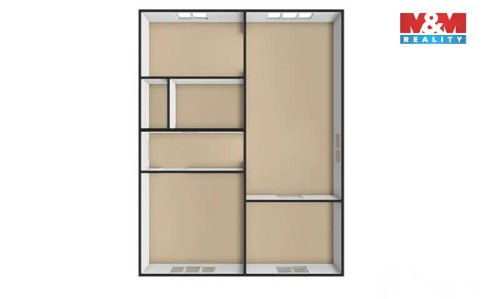 Prodaný byt 3+1 82 m²