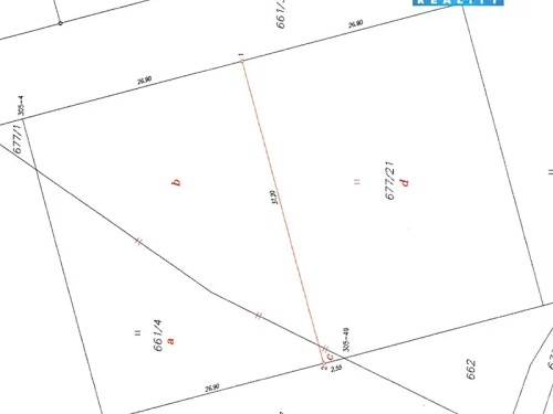 Prodej stavebního pozemku 1002 m²