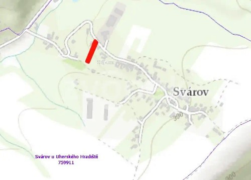 Prodej stavebního pozemku 1084 m²