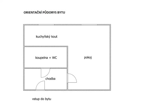 Prodej bytu 1+1 26 m²
