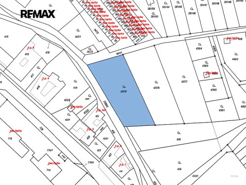 Prodej stavebního pozemku 1587 m²