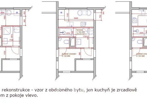 Prodaný byt 3+1 63 m²