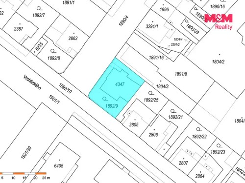 Prodej stavebního pozemku 371 m²