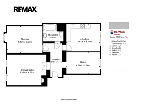 Prodej bytu 3+1 94 m²