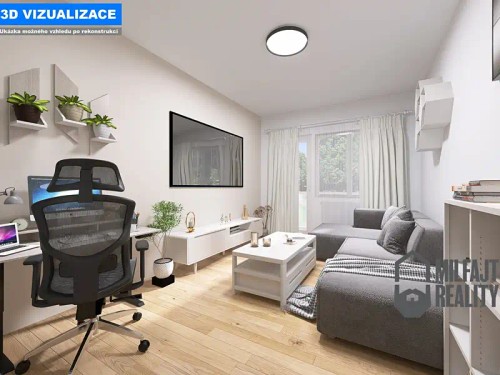 Prodej bytu 3+1 62 m²