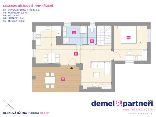 Prodej bytu 4+kk 160 m²
