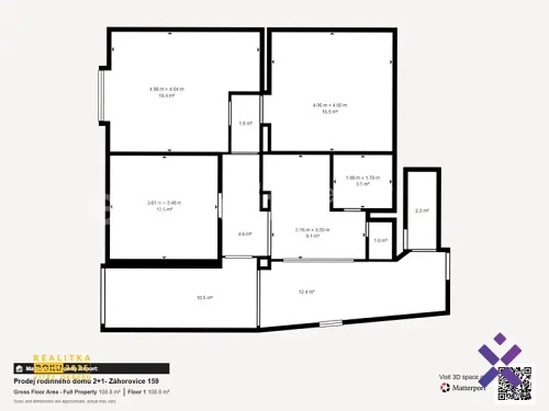 Prodej domu 93 m², pozemek 1196 m²