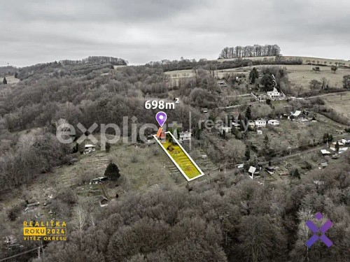 Prodej chaty 52 m², pozemek 698 m²