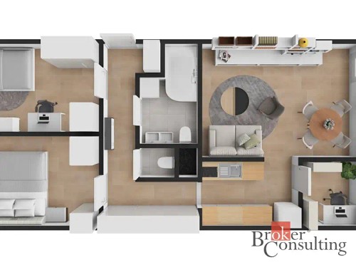 Prodaný byt 3+kk 70 m²