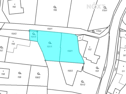 Prodej stavebního pozemku 1060 m²