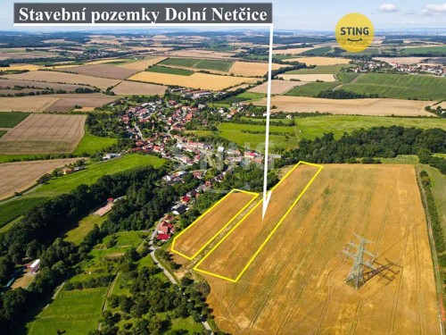 Prodej stavebního pozemku 1108 m²