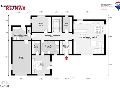 Prodej domu 202 m², pozemek 1160 m²