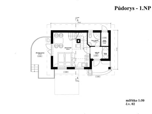 Prodej chaty 25 m², pozemek 450 m²