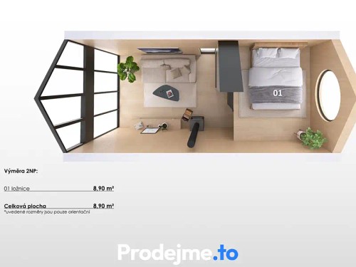 Prodej chaty 34 m², pozemek 737 m²