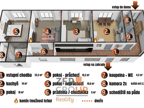 Prodej domu 111 m², pozemek 502 m²
