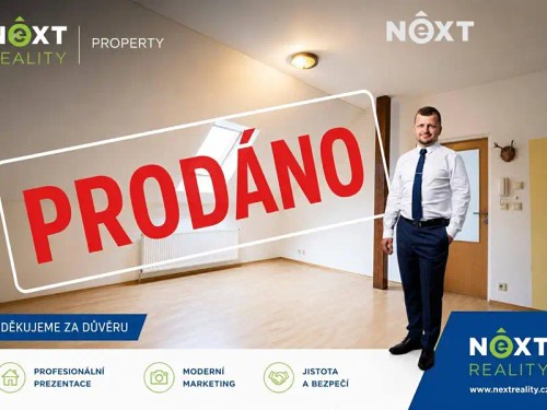 Prodaný  byt 2+kk 51 m²