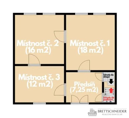 Prodaný dům 53 m², pozemek 1325 m²