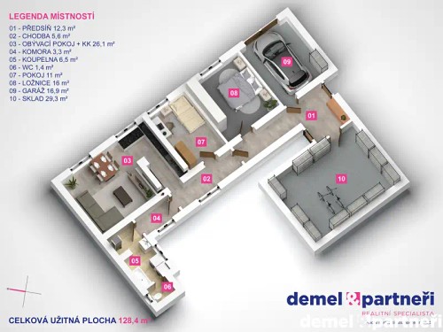 Prodej domu 128 m², pozemek 288 m²