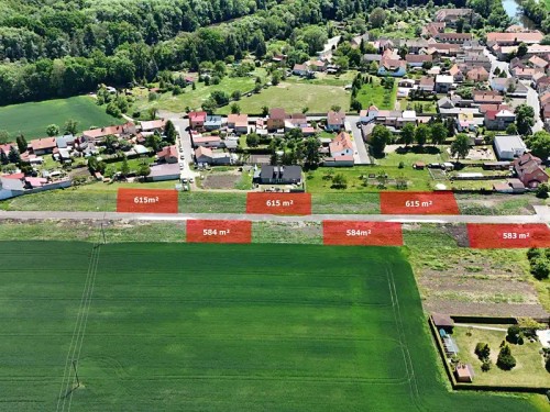 Prodej stavebního pozemku 583 m²