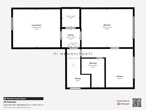 Prodej bytu 2+1 59 m²