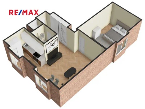 Prodej bytu 2+kk 52 m²