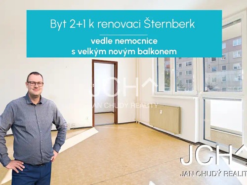 Prodaný  byt 2+1 43 m²