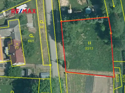 Prodej stavebního pozemku 993 m²