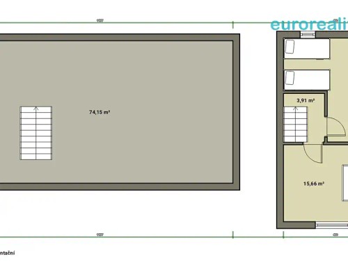 Prodej chaty 70 m², pozemek 527 m²