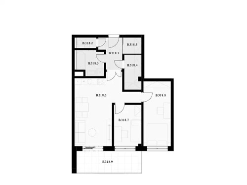 Prodaný byt 3+kk 73 m²