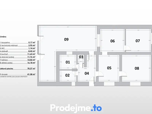 Prodej domu 70 m², pozemek 164 m²