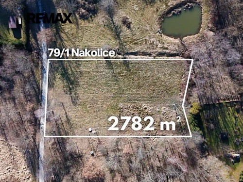 Prodej stavebního pozemku 2782 m²
