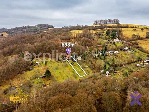 Prodej chaty 52 m², pozemek 698 m²