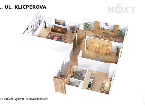 Prodaný byt 3+1 60 m²